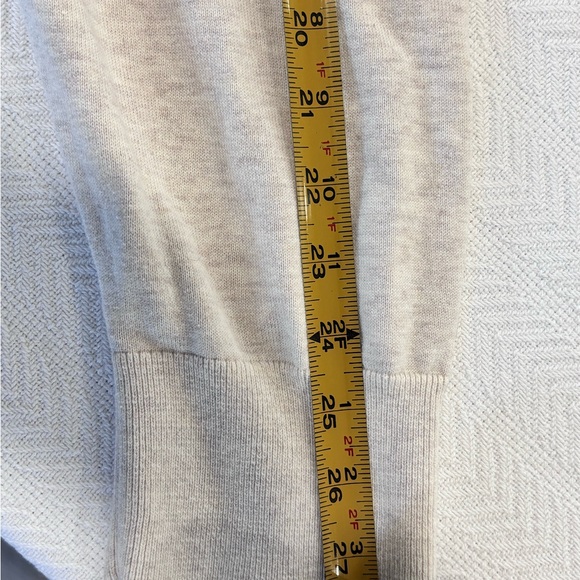 Lands' End Beige Sweater with Festive Tree Design - Picture 8 of 10